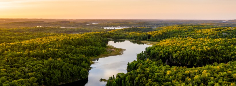 sunrise on a river | more rest more productivity